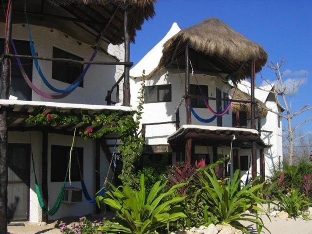 Rancho Sakol Hotel Puerto Morelos Luaran gambar