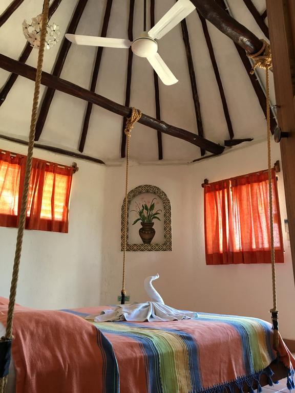 Rancho Sakol Hotel Puerto Morelos Luaran gambar